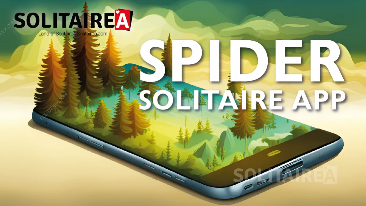 使用 Spider Solitaire 應用程序玩並贏取 Spider Solitaire